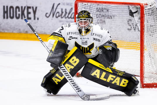 Västerås målvakt Johan Gustafsson