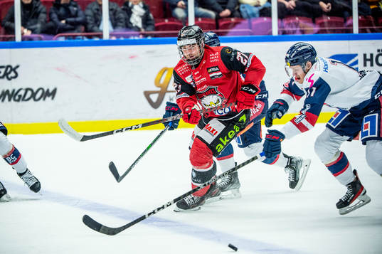 Malmö Redhawks Ponthus Westerholm mot Linköpings Henrik