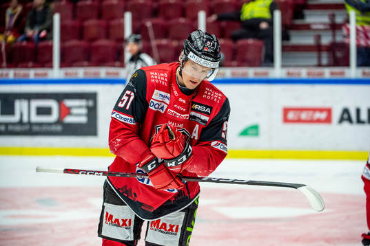 Malmö Redhawks Emil Sylvegård