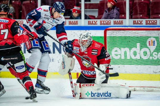 Linköpings Markus Hännikäinen mot Malmö Redhawks Joakim