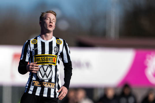 Landskronas David Edvardsson deppar