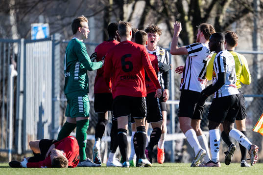 Landskronas Max Nilsson reagerar