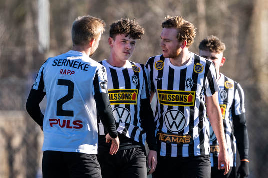Landskronas Johan Rapp, Max Nilsson och Melker Jonsson