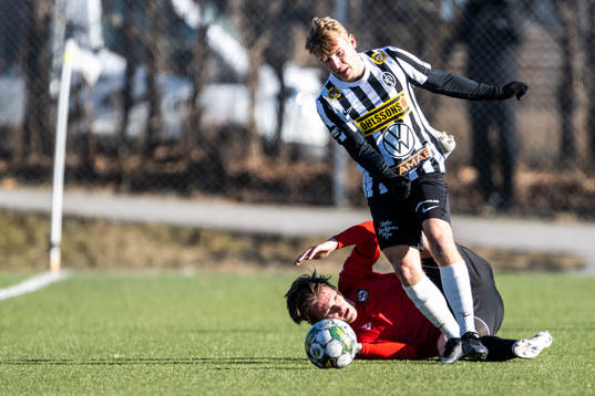 Landskronas Edvin Dahlqvist och Örebros Daniel Hultqvist