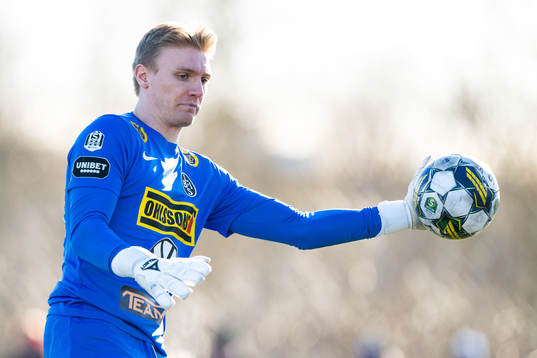 Landskronas målvakt Svante Hildeman