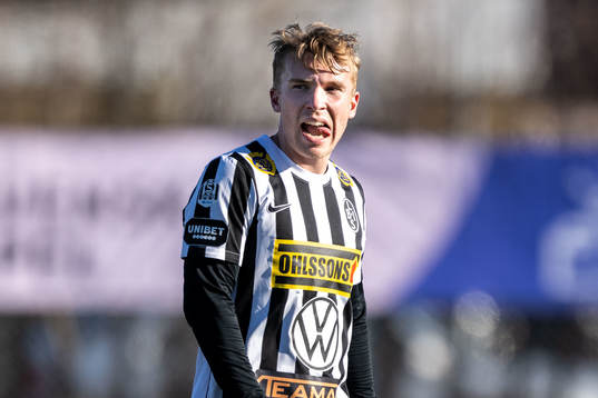 Landskronas Edvin Dahlqvist deppar