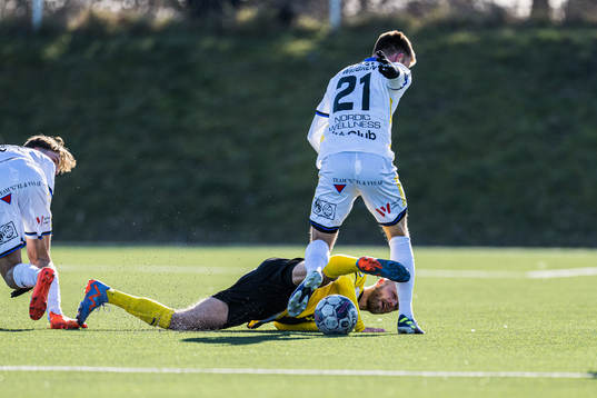 Mjällbys Adam Ståhl och Sirius Dennis Widgren