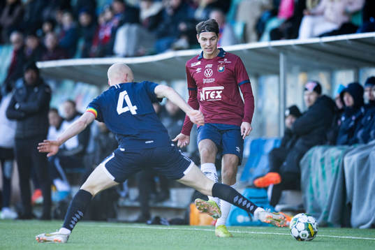 Tvååkers Viktor Nilsson och Örgrytes Noah Christoffersson