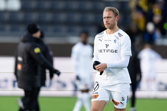 Halmstads Villiam Dahlström deppar