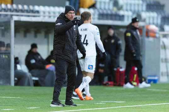 Halmstads tränare Magnus Haglund