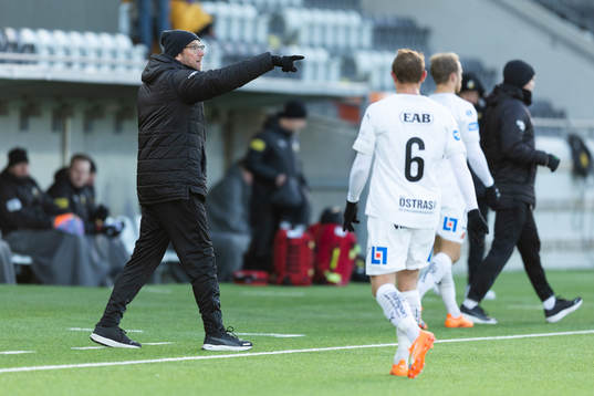 Halmstads tränare Magnus Haglund
