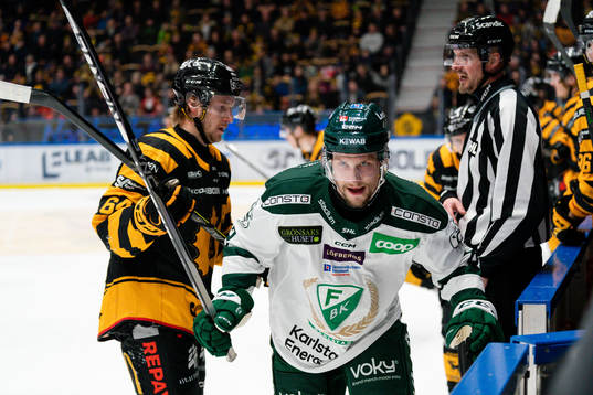Skellefteås Jonathan Pudas och Färjestads Jasse Ikonen