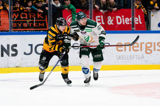 Skellefteås Rickard Hugg och Färjestads Brandon Davidson