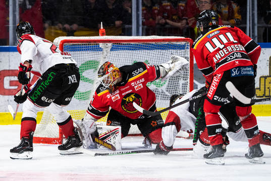 Luleås målvakt Joel Lassinantti