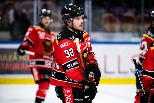 Luleås Oscar Engsund deppar