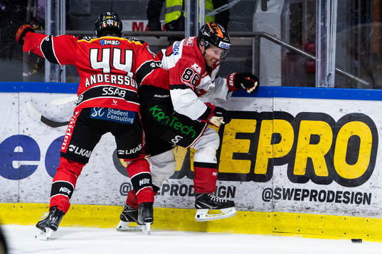 Luleås Jonathan Andersson och Örebros Mathias Bromé