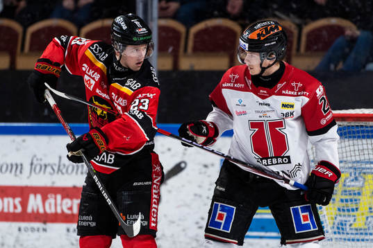 Luleås Jesper Sellgren och Örebros Linus Öberg