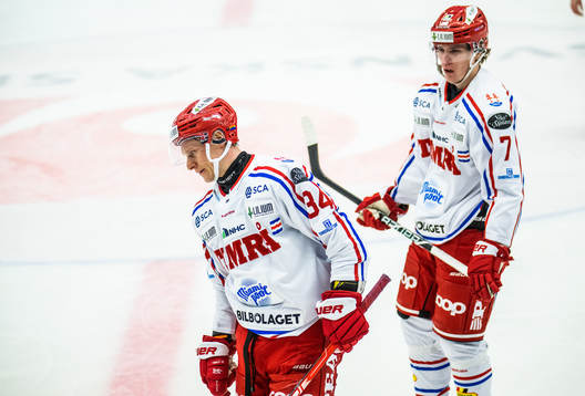Timrås Olli Palola och Jakob Stenqvist deppar