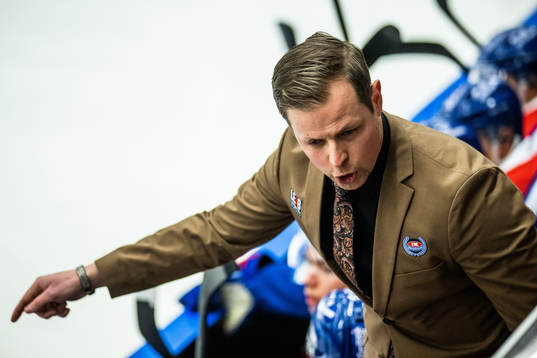 Oskarshamns tränare Martin Filander