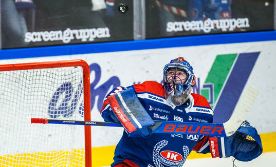 Oskarshamns målvakt Tim Juel