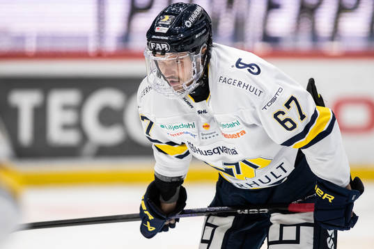HV71s Oliwer Kaski deppar