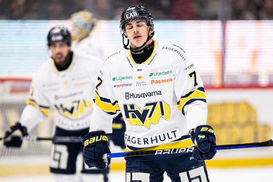 HV71s Herman Hansson deppar