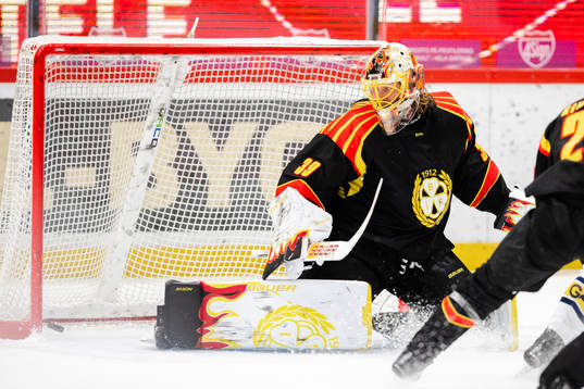 Brynäs målvakt Anders Lindbäck släpper in 4-2