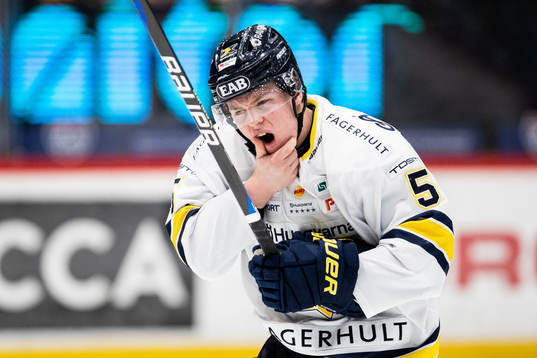 HV71s Victor Sjöholm har ont