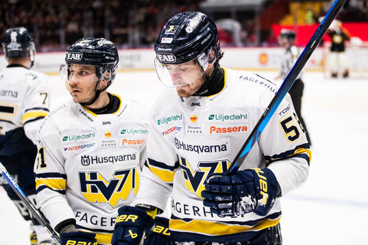 HV71s Fredrik Forsberg deppar