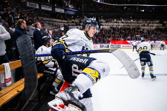 HV71s Herman Hansson deppar