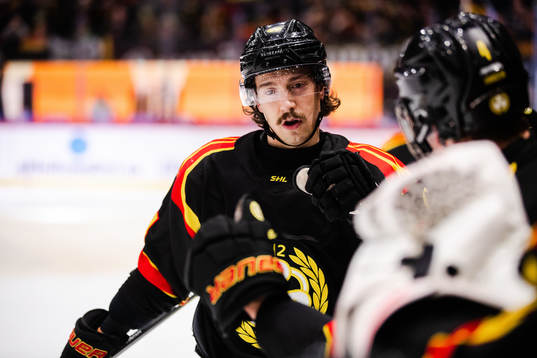 Brynäs Hannes Björninen jublar