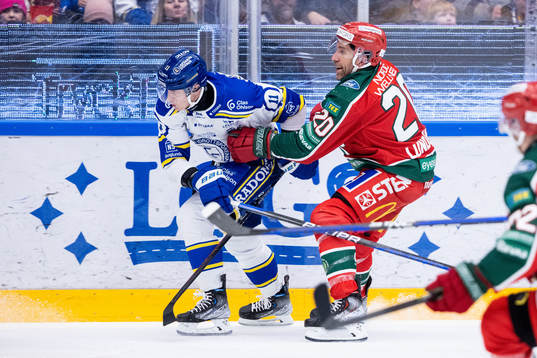 Leksands Martin Karlsson och Frölundas Joel Lundqvist