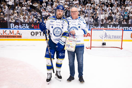 Leksands Anton Lindholm utsedd till matchens lirare