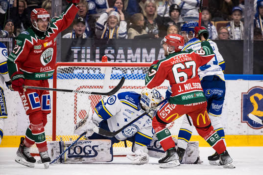 Frölundas Loui Eriksson jubel