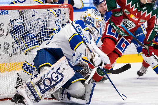 Leksands målvakt Mantas Armalis