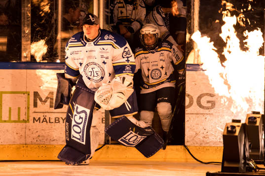 Leksands målvakt Gustaf Albihn
