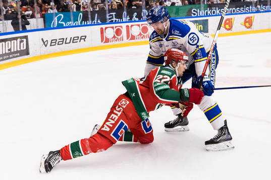 Frölundas Linus Nässen och Leksands Jonas Ahnelöv
