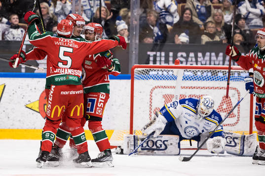 Frölundas Loui Eriksson jubel