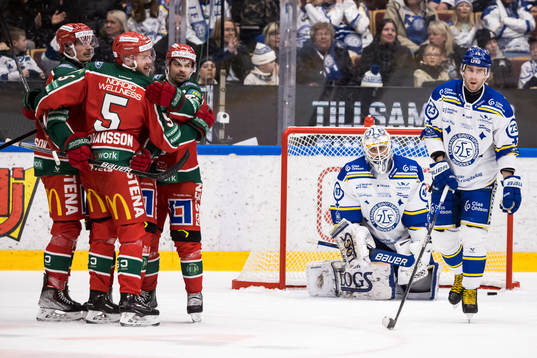 Frölundas Loui Eriksson jubel