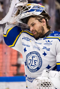 Leksands målvakt Mantas Armalis