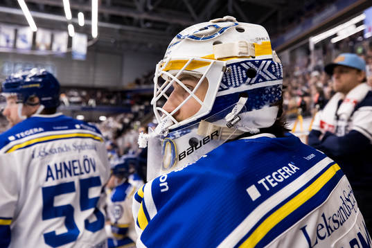 Leksands målvakt Mantas Armalis
