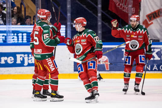 Frölundas Jere Innala jubel