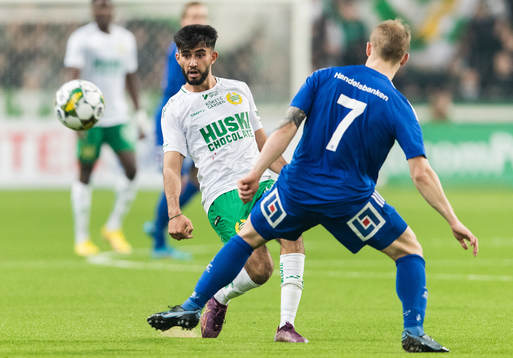 Hammarbys Montader Madjed och GIF Sundsvalls Erik Andersson