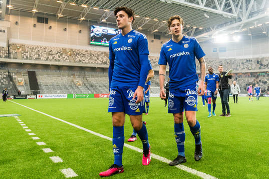 GIF Sundsvalls Alexander Larsson och Jesper Carström deppar