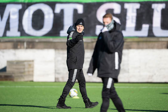 GAIS huvudtränare Fredrik Holmberg