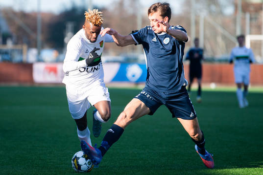 GAIS Rickard Emeka Friday och Utsiktens Wilhelm Nilsson