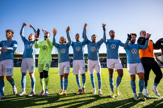 Malmö FFs Hugo Bolin, Lasse Nielsen, målvakt Ismael