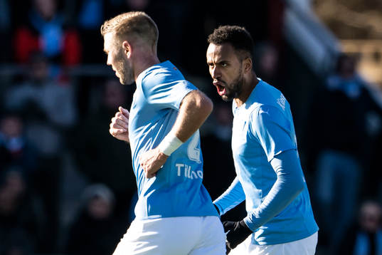 Malmö FFs Isaac Kiese Thelin jublar
