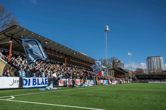 Interiör av Malmö idrottsplats