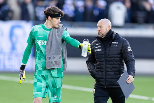 IFK Göteborgs målvakt Adam Benediktsson och